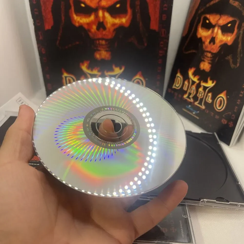 Diablo II 2 Blizzard PC Big Box CIB Complete w/ Manual CD-ROM 2000